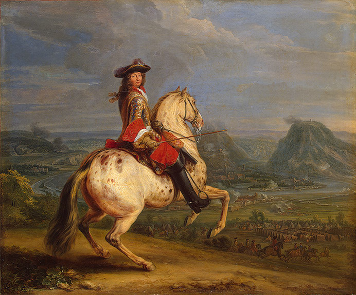 Louis XIV at the siege of Besancon